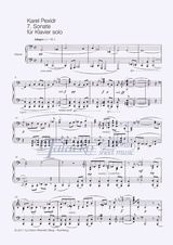 7. Sonate ​für Klavier